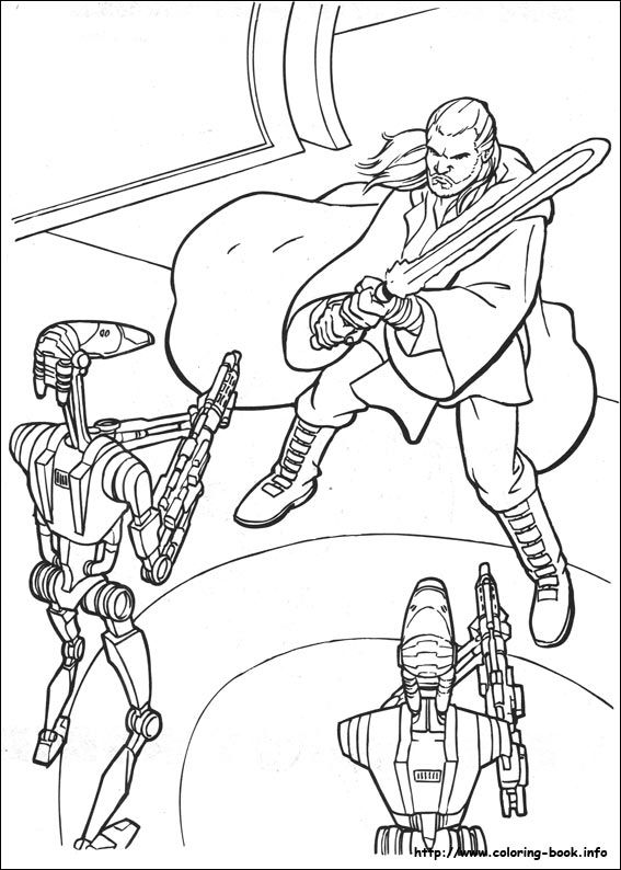 Star Wars coloring picture